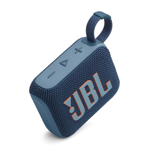 JBL Go 4 Ultra-Portable Waterproof Bluetooth Speaker, Blue