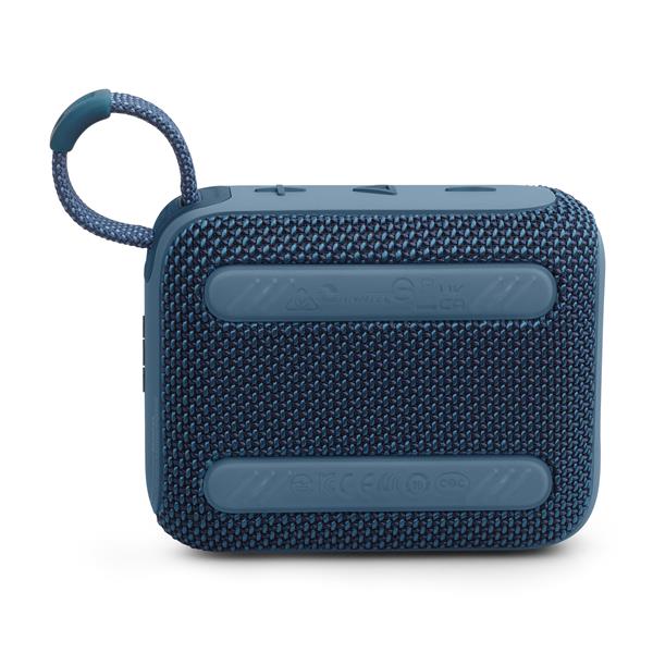 JBL Go 4 Ultra-Portable Waterproof Bluetooth Speaker, Blue