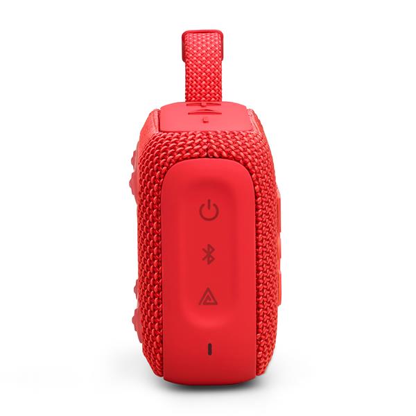 JBL Go 4 Ultra-Portable Waterproof Bluetooth Speaker, Red