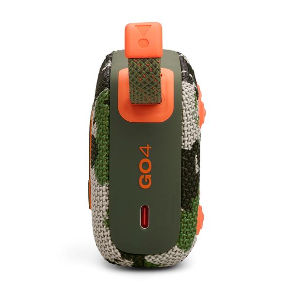 JBL Go 4 Ultra-Portable Waterproof Bluetooth Speaker, Squad