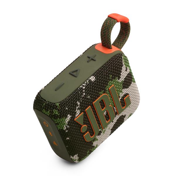 JBL Go 4 Ultra-Portable Waterproof Bluetooth Speaker, Squad