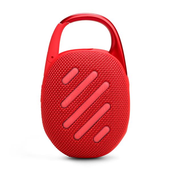 JBL Clip 5 Ultra-Portable Waterproof Speaker, Red