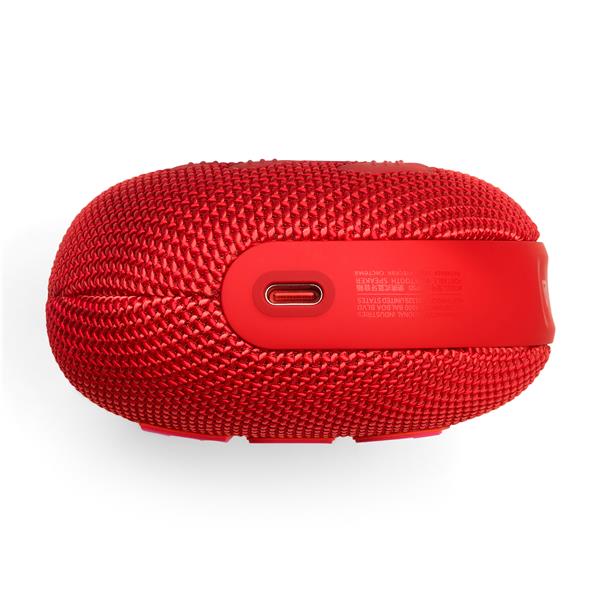 JBL Clip 5 Ultra-Portable Waterproof Speaker, Red