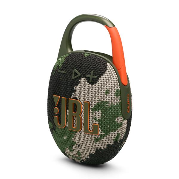 JBL Clip 5 Ultra-Portable Waterproof Speaker, Squad