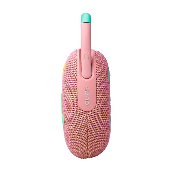 JBL Clip 5 Ultra-Portable Waterproof Speaker, Pink