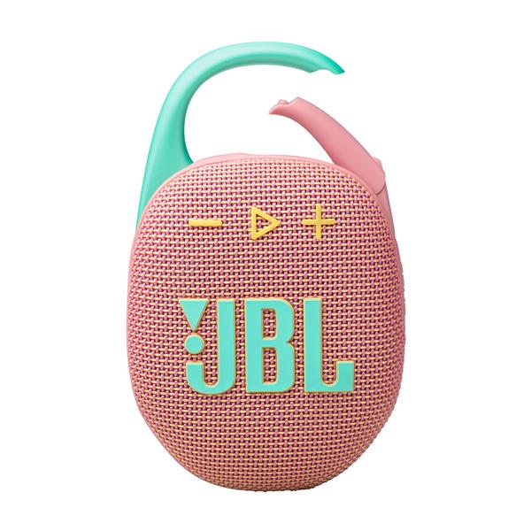 JBL Clip 5 Ultra-Portable Waterproof Speaker, Pink