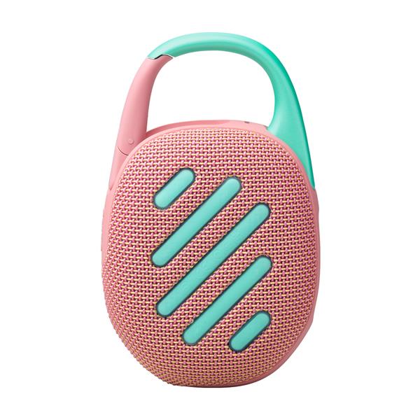 JBL Clip 5 Ultra-Portable Waterproof Speaker, Pink