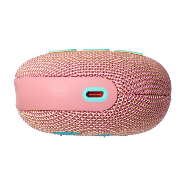 JBL Clip 5 Ultra-Portable Waterproof Speaker, Pink