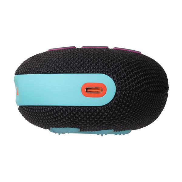 JBL Clip 5 Ultra-Portable Waterproof Speaker, Black/Orange