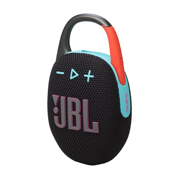 JBL Clip 5 Ultra-Portable Waterproof Speaker, Black/Orange