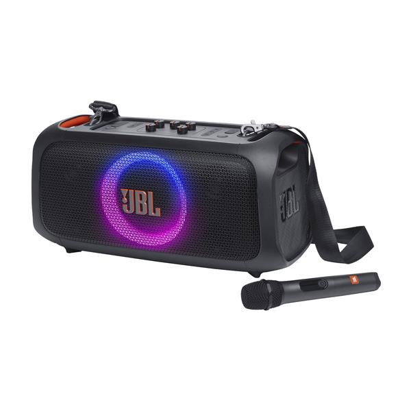 JBL PartyBox On-The-Go Essential Portable Party Speaker, Black