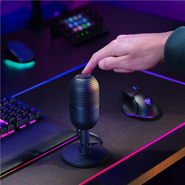 RAZER Seiren V3 Mini Ultra-Compact USB Microphone, Black