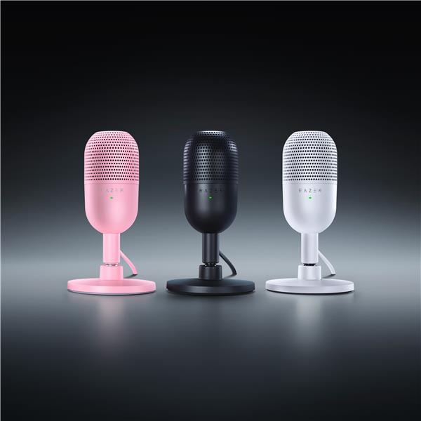 RAZER Seiren V3 Mini Ultra-Compact USB Microphone, Quartz