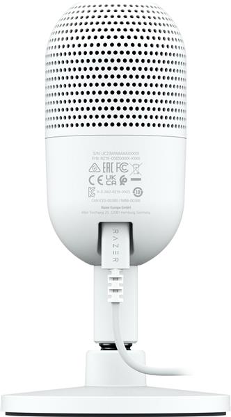 RAZER Seiren V3 Mini Ultra-Compact USB Microphone, White