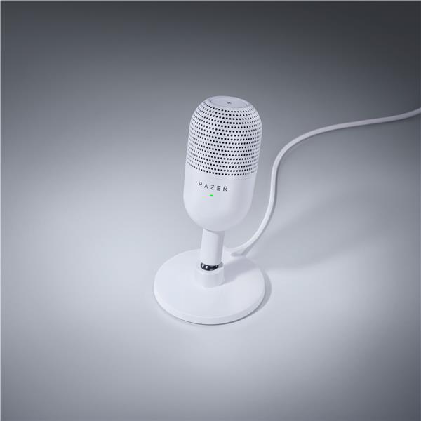 RAZER Seiren V3 Mini Ultra-Compact USB Microphone, White