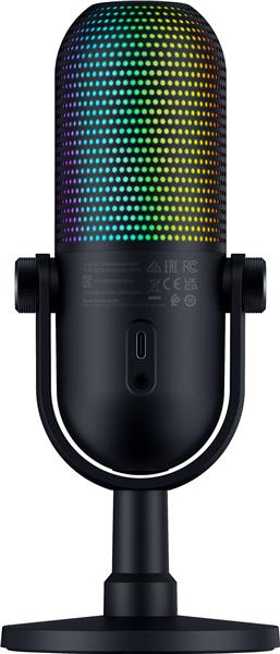 RAZER Seiren V3 Chroma RGB USB Microphone, Black