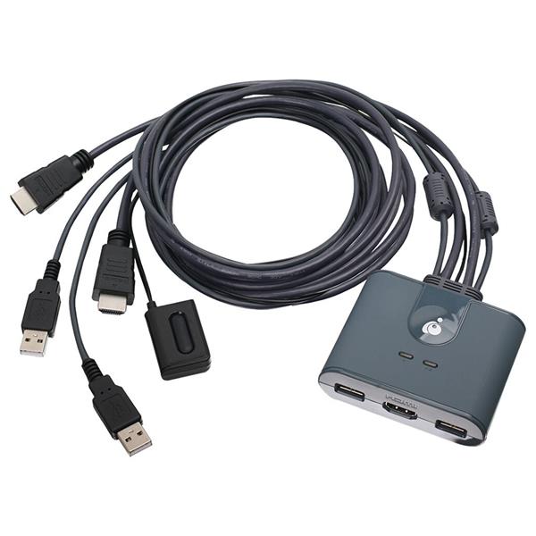 IOGEAR 2-Port Full HD KVM HDMI and USB(Open Box)