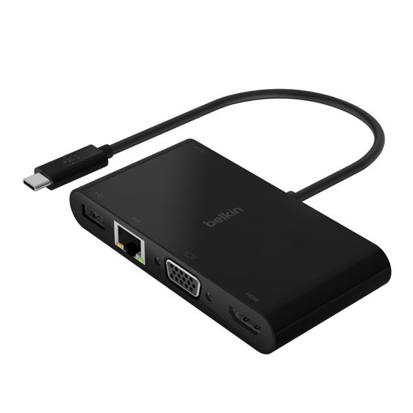 Belkin 5-in-1 USB-C Hub Plus100W(Open Box)