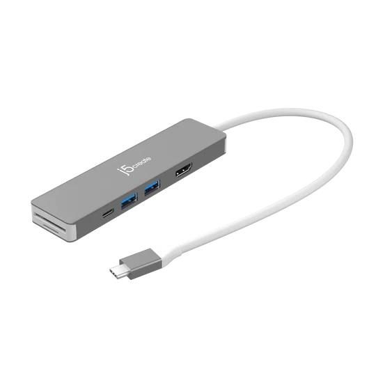 j5create 7-in-1 4K60 Elite USB-C® 10Gbps Multi-Adapter