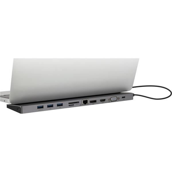 IOGEAR Dock Pro 100 USB-C 4K Ultra-Slim Station(Open Box)