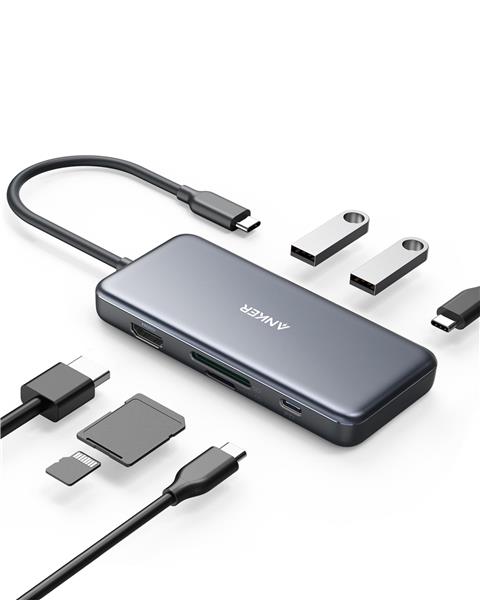 Anker 7-in-1 USB-C 100W PD Hub