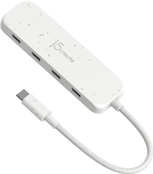 j5create Eco-Friendly USB-C to 4-Port Type-C Gen 2 Hub(Open Box)