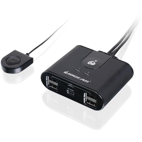 IOGEAR 2x4 USB 2.0 Peripheral Sharing Switch