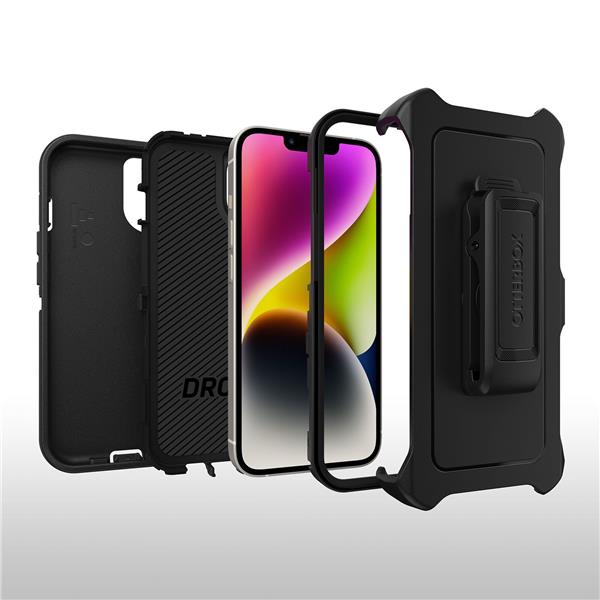 iPhone 15 Plus/iPhone 14 Plus Otterbox Defender Series Case - Black