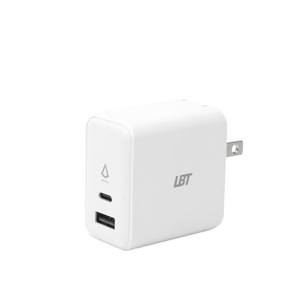 LBT 65W Dual-Port GaN PD Wall Charger (45W+12W)