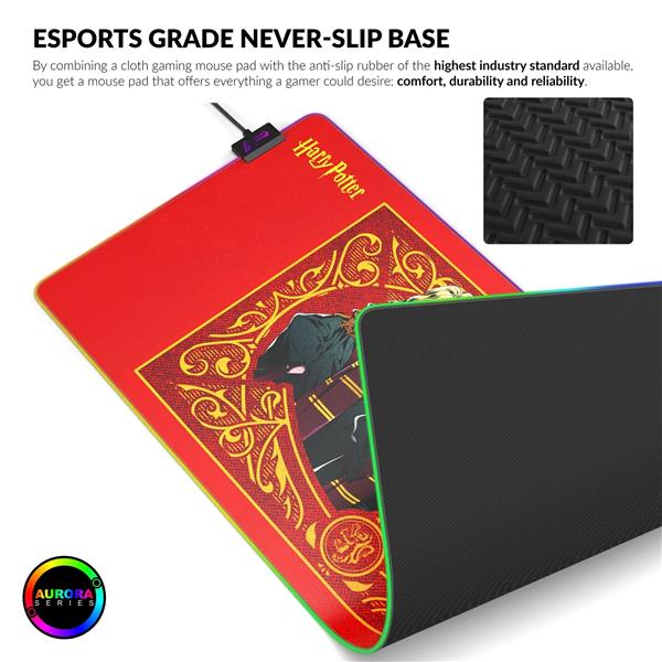 CYBEART Harry Potter RGB Gaming Desk Mat (XXL - 900x400x4mm)