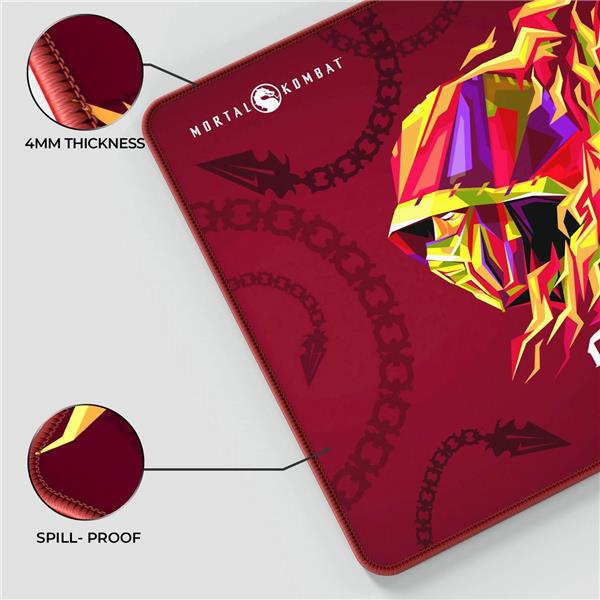 CYBEART Scorpion-Mortal Kombat Gaming Mouse Pad (Large - 450x350x4mm)