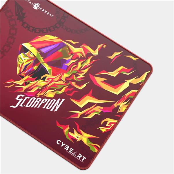 CYBEART Scorpion-Mortal Kombat Gaming Mouse Pad (Large - 450x350x4mm)