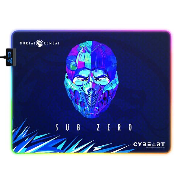 CYBEART SubZero- MortalKombat RGB Gaming Mouse Pad (Large-450x350x4mm)