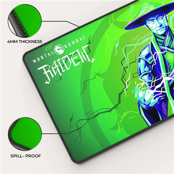 CYBEART Raiden - Mortal Kombat Gaming Desk Mat (XXL - 900x400x4mm)