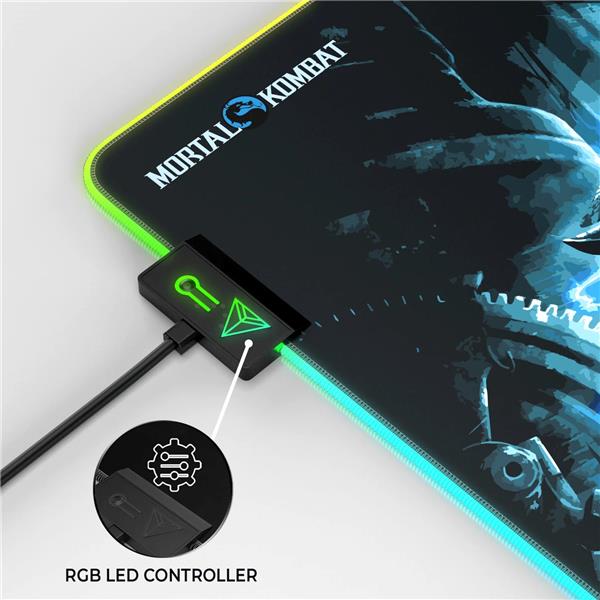 CYBEART Mortal Kombat - Raiden RGB Gaming Mouse Pad