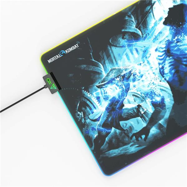 CYBEART Mortal Kombat - Raiden RGB Gaming Mouse Pad