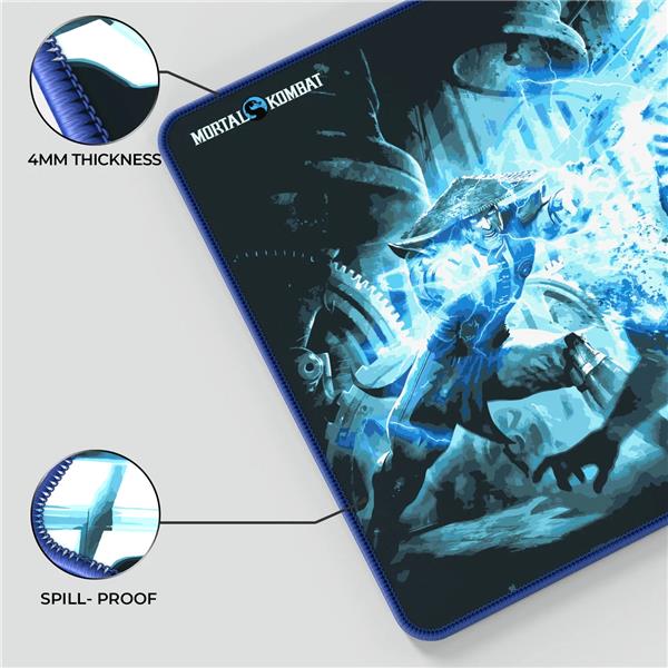 CYBEART Mortal Kombat - Raiden Gaming Mouse Pad