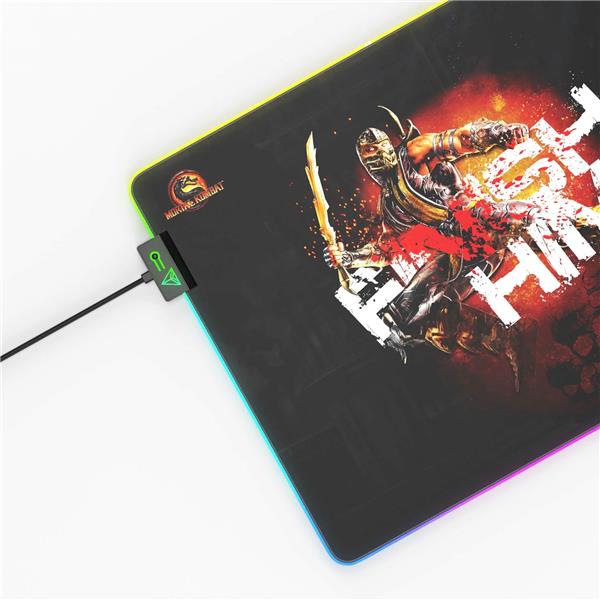 CYBEART Mortal Kombat - Finish Him RGB Gaming Mouse Pad