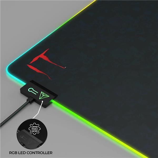 CYBEART IT - Nightmare RGB Gaming Desk Mat (XXL - 900x400x4mm)