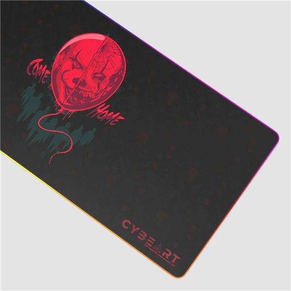 CYBEART IT - Come Home RGB Gaming Desk Mat (XXL - 900x400x4mm)