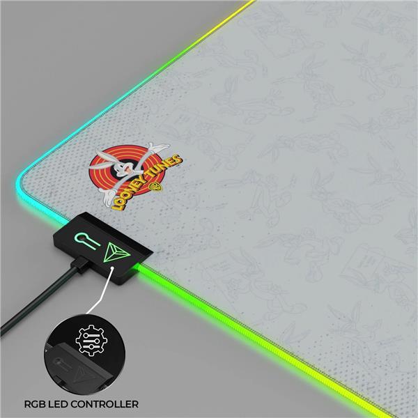 CYBEART Bugs Bunny RGB Gaming Desk Mat (XXL - 900x400x4mm)