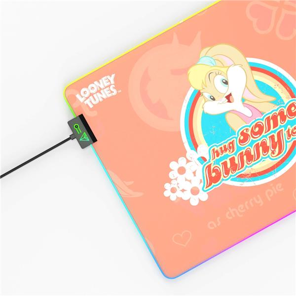 CYBEART Lola Bunny RGB Gaming Mouse Pad (Large - 450x350x4mm)