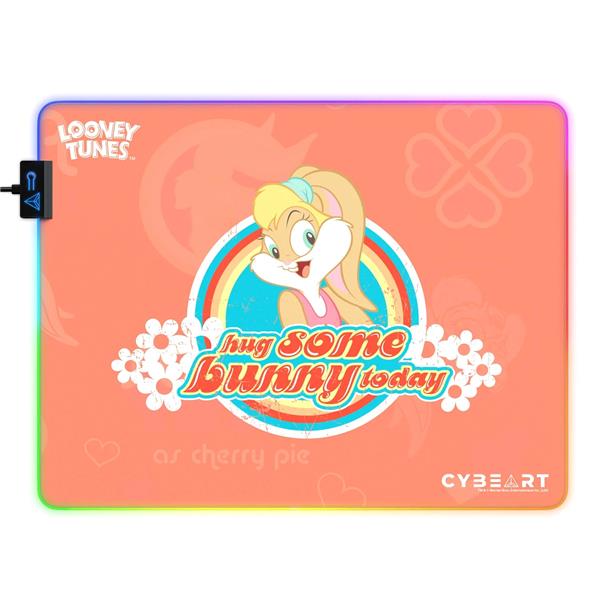 CYBEART Lola Bunny RGB Gaming Mouse Pad (Large - 450x350x4mm)