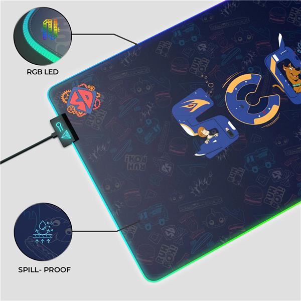 CYBEART SCOOB! RGB Gaming Desk Mat (XXL - 900x400x4mm)