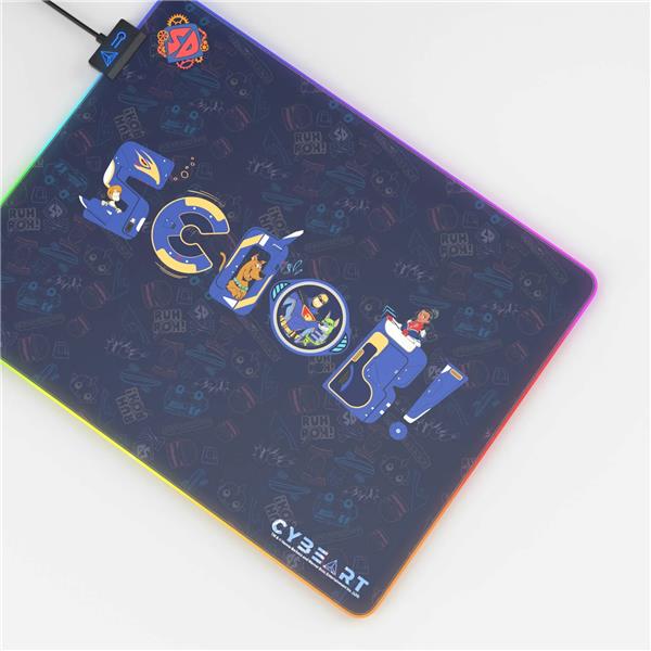 CYBEART SCOOB! RGB Gaming Mouse Pad (Large - 450x350x4mm)