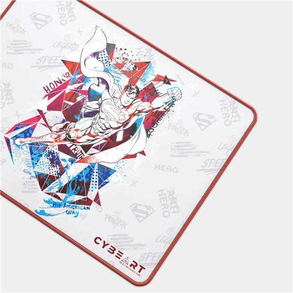 CYBEART Superman Gaming Mouse Pad (Large - 450x350x4mm)