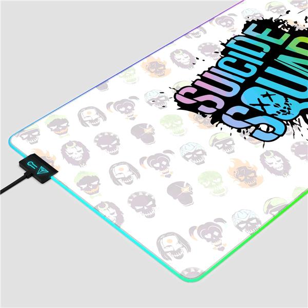 CYBEART Suicide Squad RGB Gaming Desk Mat (XXL - 900x400x4mm)