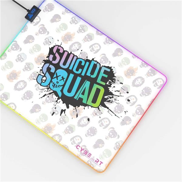 CYBEART Suicide Squad RGB Gaming Mouse Pad (Large - 450x350x4mm)