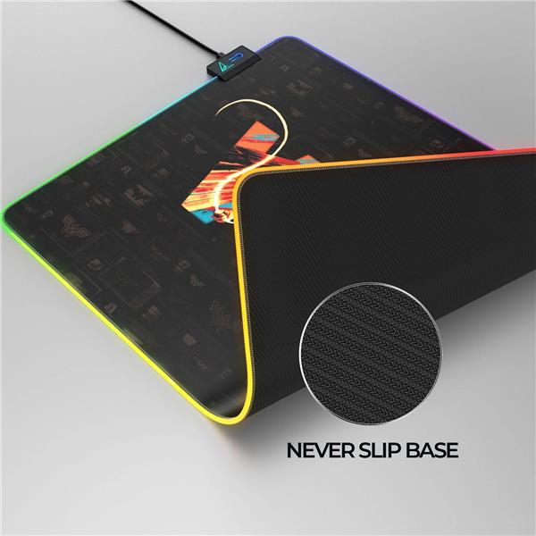 CYBEART Wonder Woman Vs. Cheetah RGB Gaming Mouse Pad