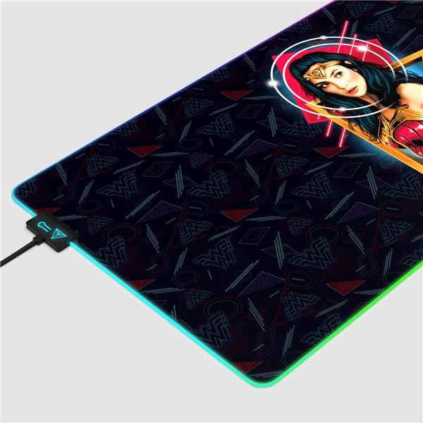 CYBEART Wonder Woman RGB Gaming Desk Mat (XXL - 900x400x4mm)